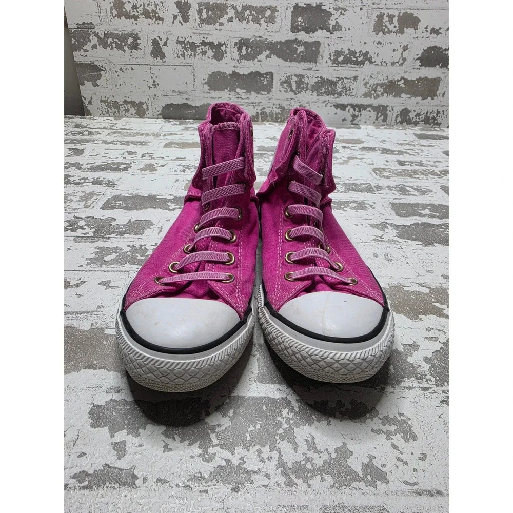 Converse Chuck Taylor All Star Pink High Top Sneakers Junior 5 643850F